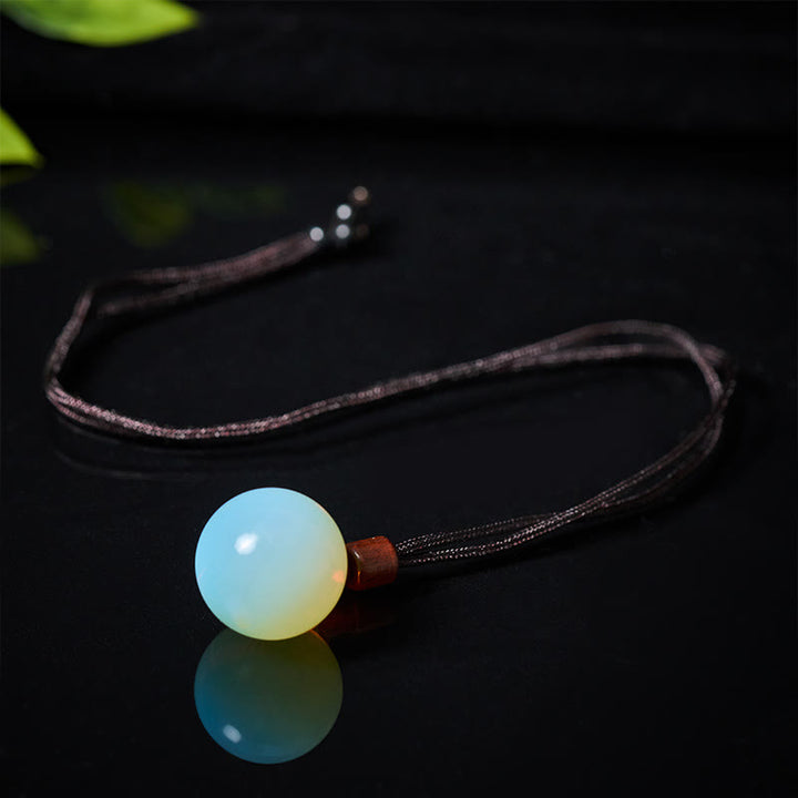 Buddha Stones ホワイトクリスタル ピンククリスタル タイガーアイ スモーキークォーツ プロテクションネックレスペンダント - image 11