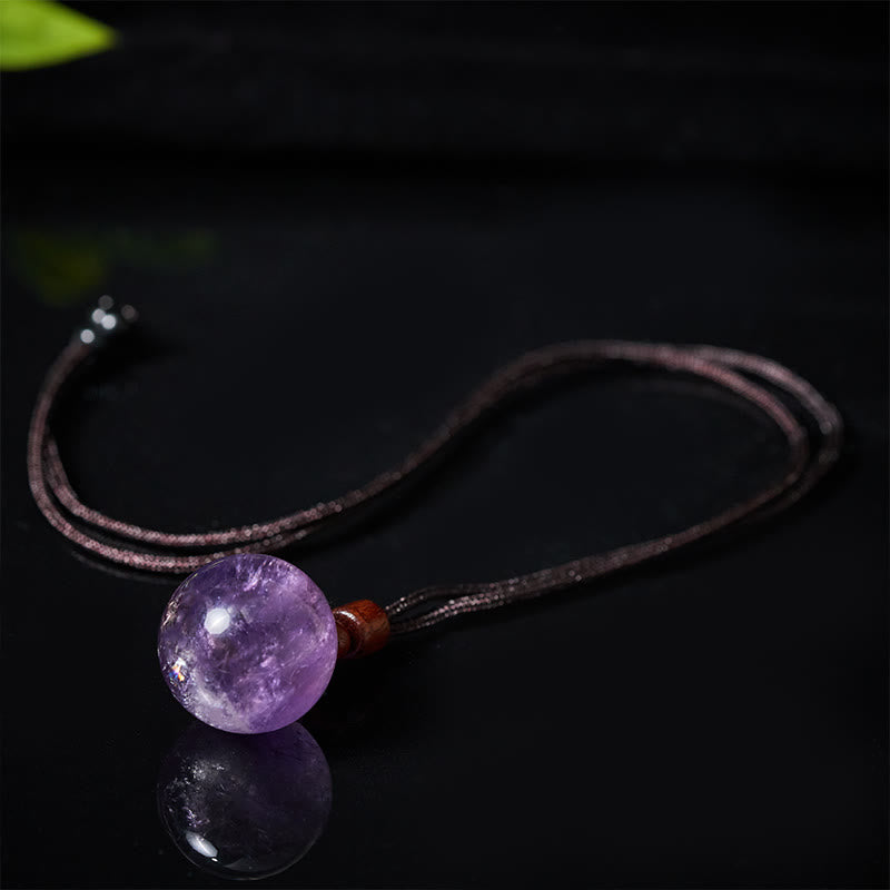 Buddha Stones ホワイトクリスタル ピンククリスタル タイガーアイ スモーキークォーツ プロテクションネックレスペンダント - image 15