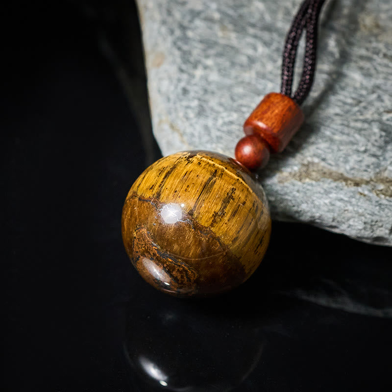 Buddha Stones ホワイトクリスタル ピンククリスタル タイガーアイ スモーキークォーツ プロテクションネックレスペンダント - image 22