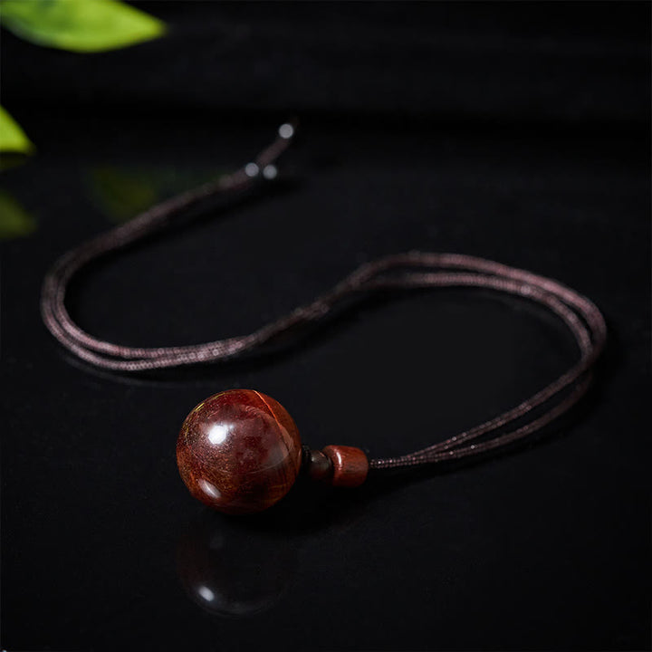 Buddha Stones ホワイトクリスタル ピンククリスタル タイガーアイ スモーキークォーツ プロテクションネックレスペンダント - image 31