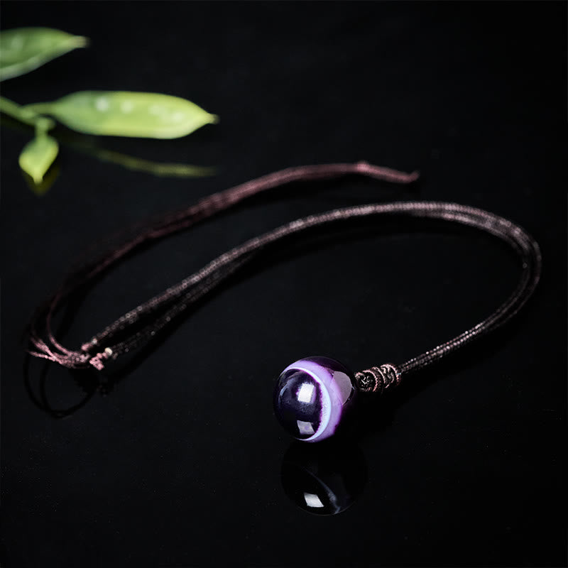 Buddha Stones アメジスト、イエローアゲート、各種アゲート、ピンククリスタル、ラズライト、ラピスラズリ、バランスネックレス、ペンダント - image 13