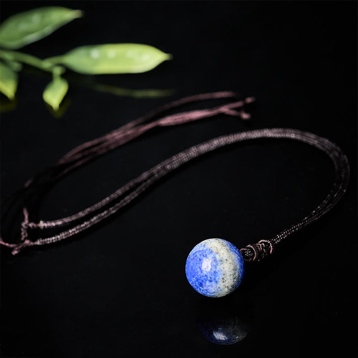 Buddha Stones アメジスト、イエローアゲート、各種アゲート、ピンククリスタル、ラズライト、ラピスラズリ、バランスネックレス、ペンダント - image 25