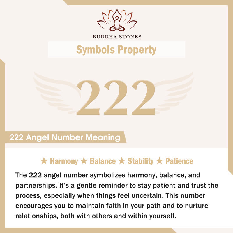 Buddha Stones チタン鋼製 000-999 エンジェルナンバー 調節可能 ブラックストリング フェイスブレスレット - image 10