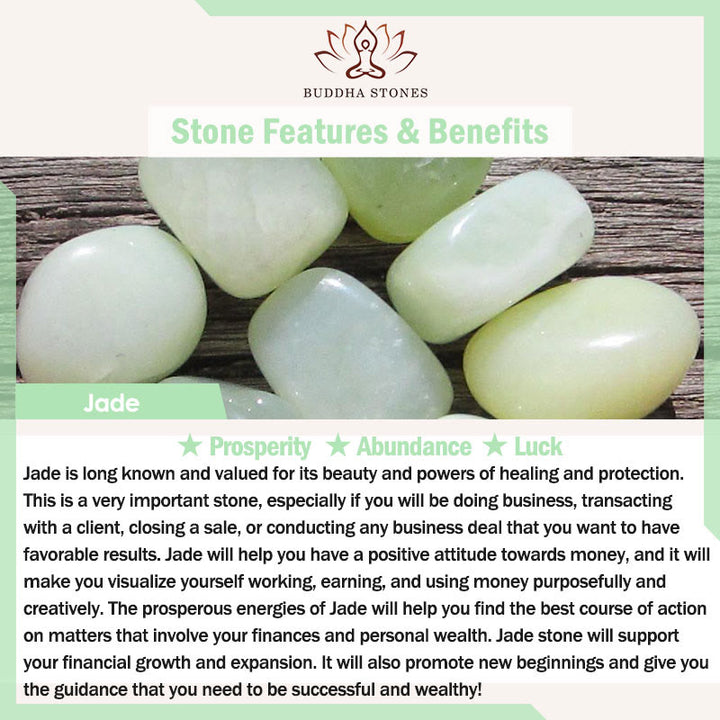 Buddha Stones赤紐福字銅製幸運ブレスレット - image 8