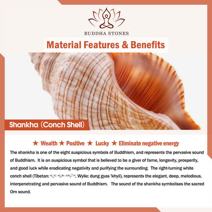 Buddha Stones 陶器製シャンカ浄化用巻貝香炉 - image 5