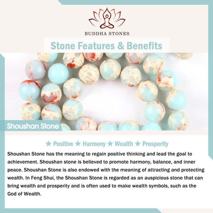 Buddha Stones 寿山石パールビーズフープピアス（ポジティブ） - image 5