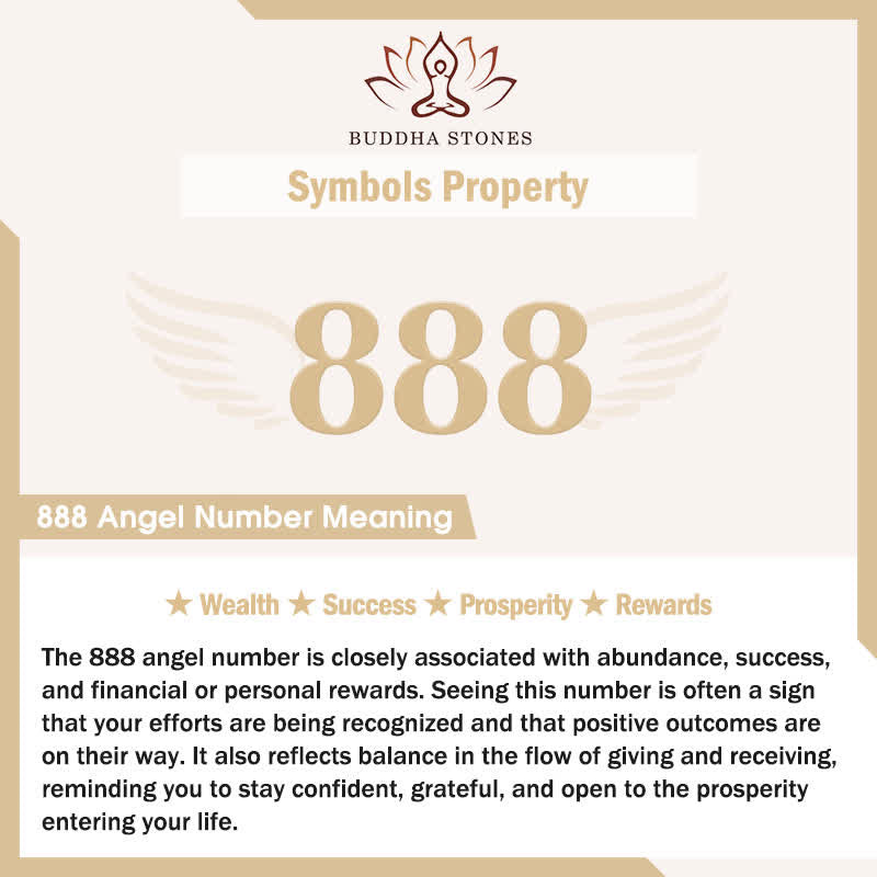 Buddha Stones 辰砂の丸型彫刻入りエンジェルナンバー444、エンジェルナンバー888の良縁祈願リング - image 11