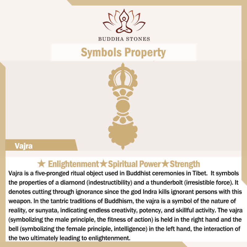 Buddha Stones 銅製のヴァジュラオープンストレングスリング - image 4