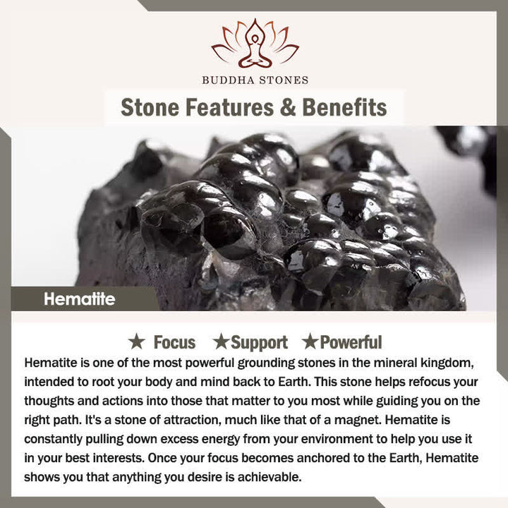 Buddha Stones ヴィンテージ ユナカイト ヘマタイト バランス 銅アクセント ブレスレット - image 7