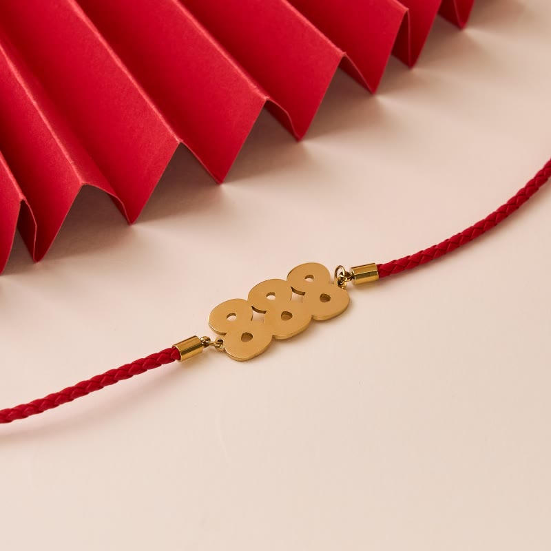 Buddha Stones エンジェルナンバー チタン鋼製 調節可能ストリング フェイスブレスレット - image 21