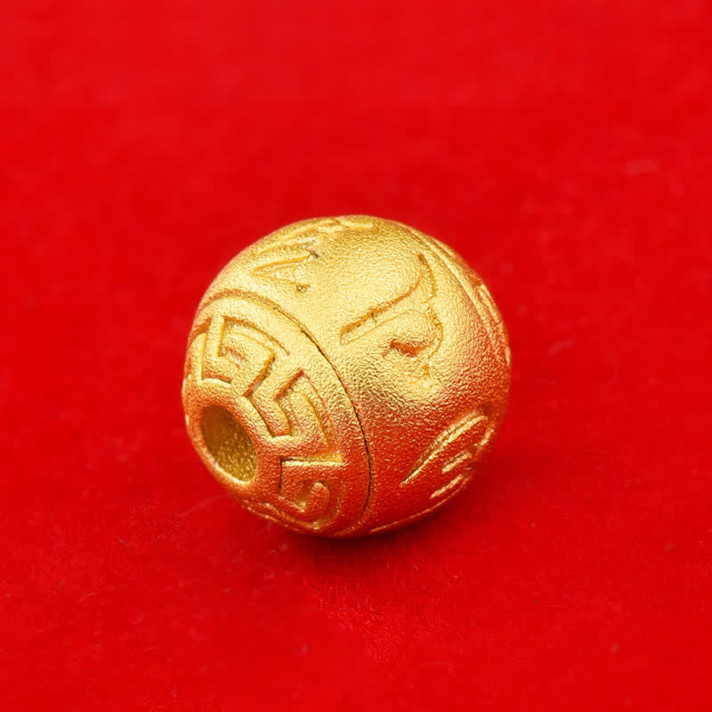 Buddha Stones 白い編み込みロープのオーム・マニ・パドメ・フムの知恵のブレスレット - image 8