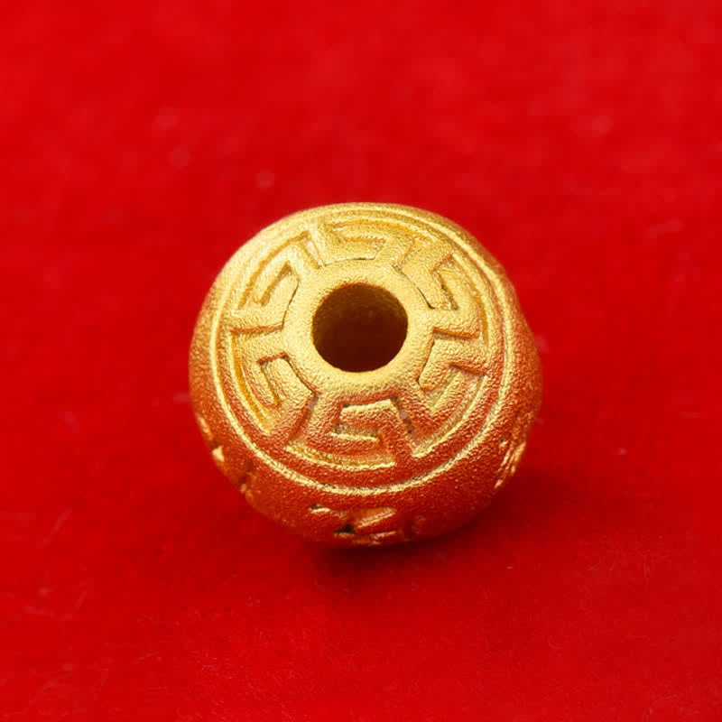 Buddha Stones 白い編み込みロープのオーム・マニ・パドメ・フムの知恵のブレスレット - image 9