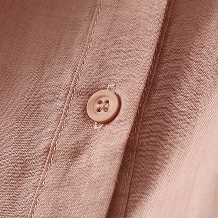 Buddha Stones 夏物ヴィンテージ刺繍花柄レディース肘丈袖シャツ - image 10