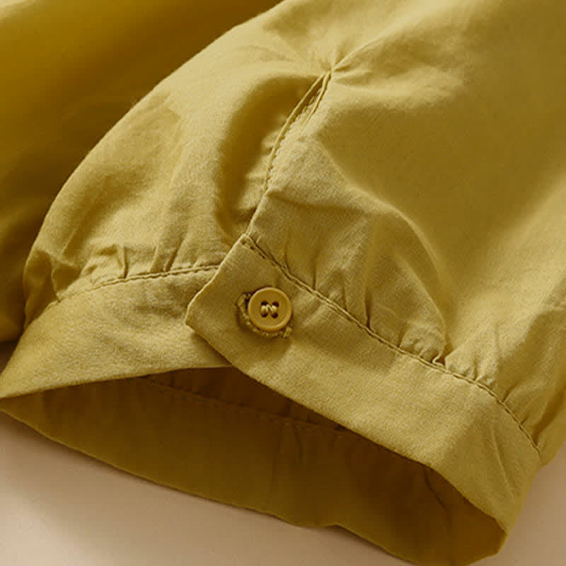 Buddha Stones 夏物カジュアルクルーネック刺繍フラワー柄レディース半袖Tシャツ - image 10