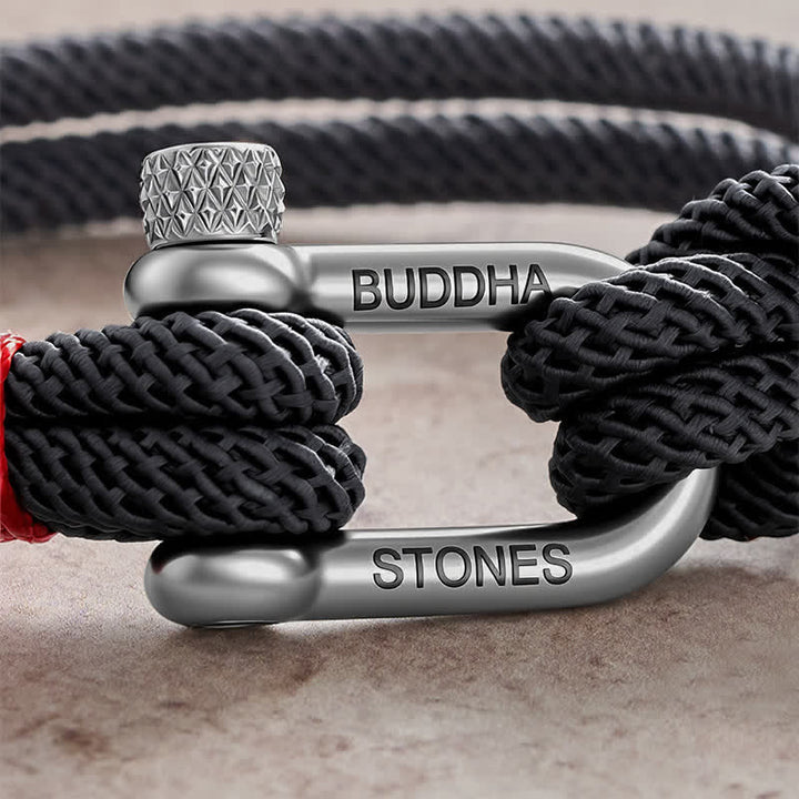 Buddha Stones チタン鋼製シャックル刺激ブレスレット - image 12