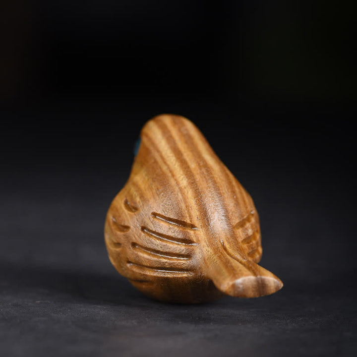 Buddha Stones グリーンサンダルウッドのカササギのかわいい動物装飾 - image 2