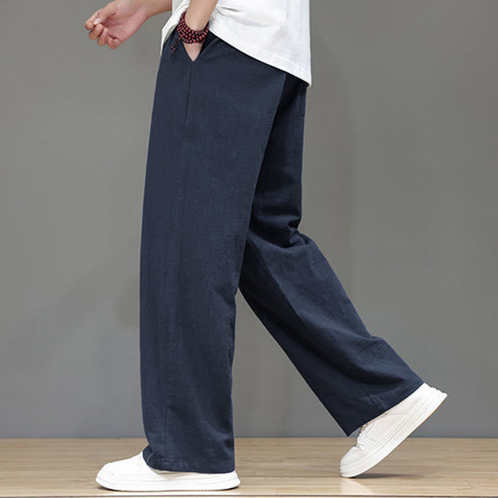 Buddha Stonesメンズ 夏用ストレートレッグパンツ（ポケット付き） - image 10