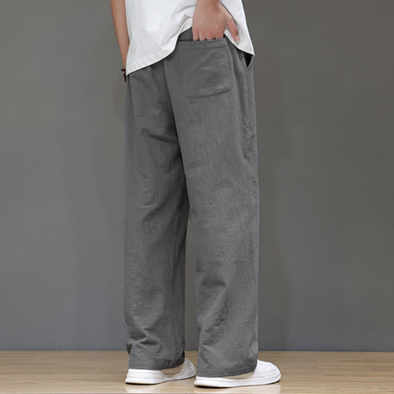 Buddha Stonesメンズ 夏用ストレートレッグパンツ（ポケット付き） - image 22