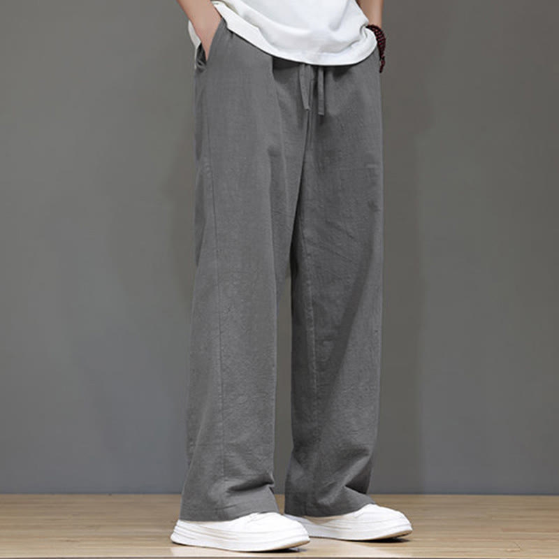 Buddha Stonesメンズ 夏用ストレートレッグパンツ（ポケット付き） - image 21