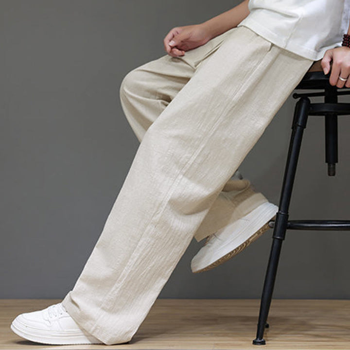 Buddha Stonesメンズ 夏用ストレートレッグパンツ（ポケット付き） - image 18
