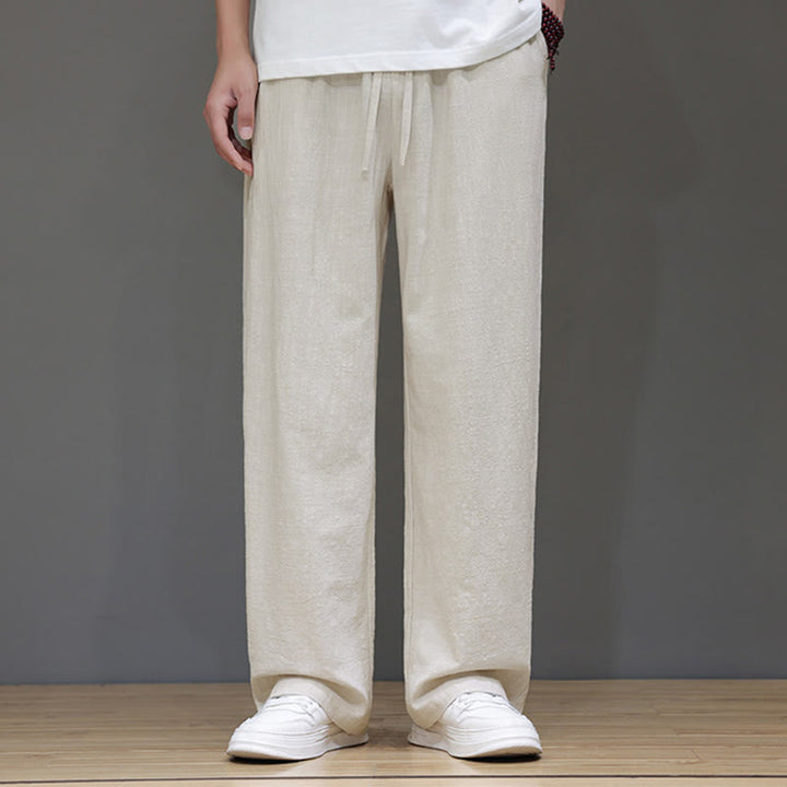 Buddha Stonesメンズ 夏用ストレートレッグパンツ（ポケット付き） - image 12