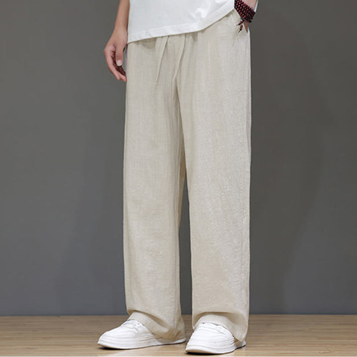 Buddha Stonesメンズ 夏用ストレートレッグパンツ（ポケット付き） - image 16