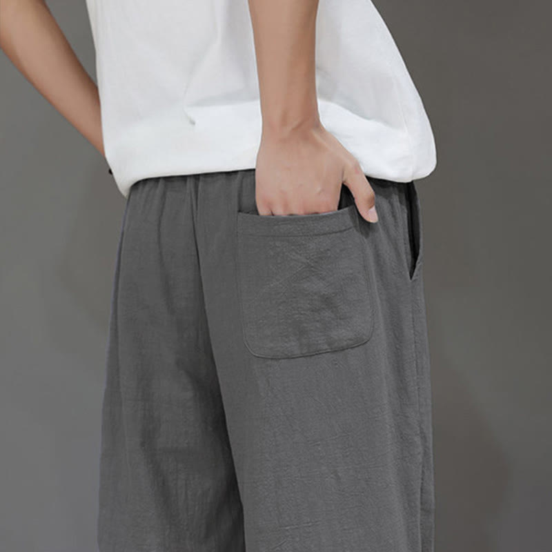 Buddha Stonesメンズ 夏用ストレートレッグパンツ（ポケット付き） - image 29