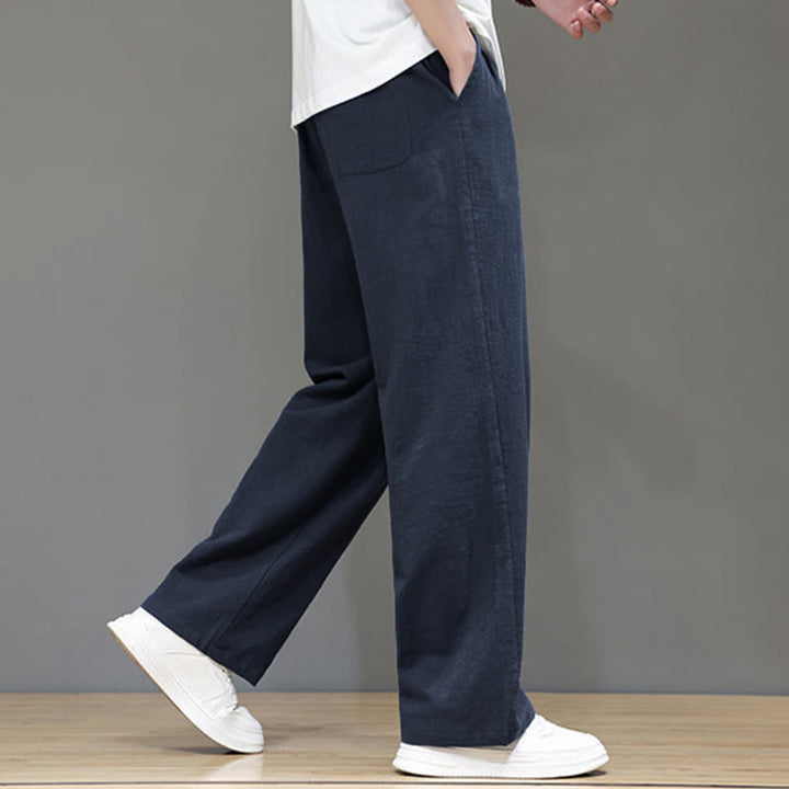 Buddha Stonesメンズ 夏用ストレートレッグパンツ（ポケット付き） - image 7