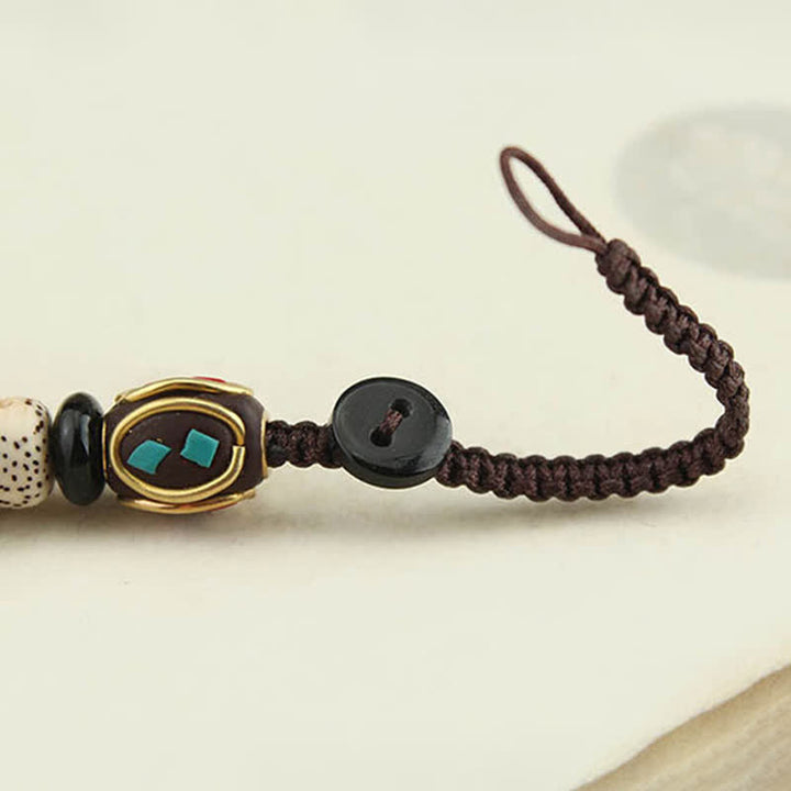 Buddha Stones ウェンジウッド陰陽ペンダント ハーモニーキーホルダー - image 8