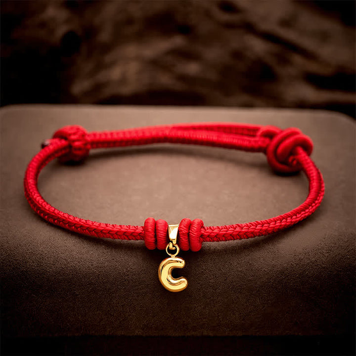Buddha Stones チタン鋼製文字入り赤紐の信仰ブレスレット - image 16