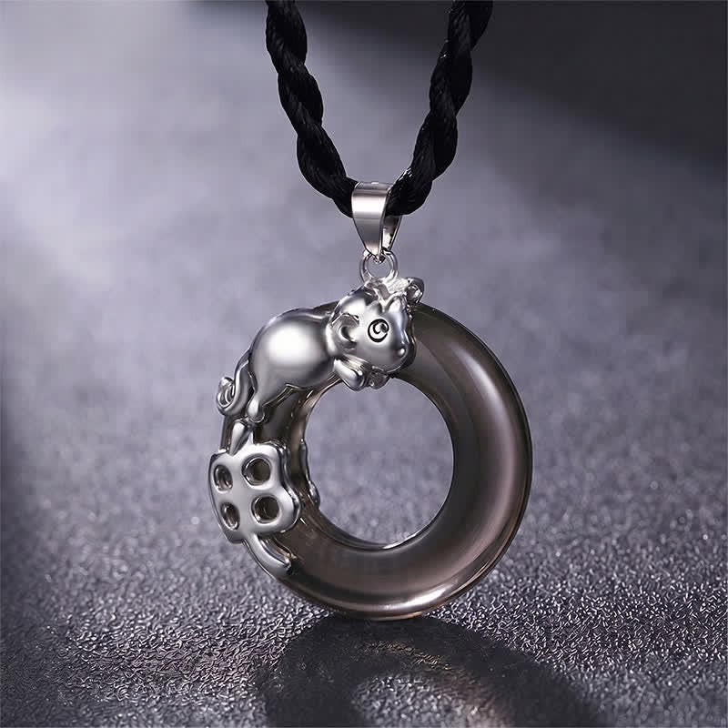 Buddha Stones 中国の十二支ピース平和のお守りチャーム幸運繁栄ペンダントネックレス - 猿 - image 14