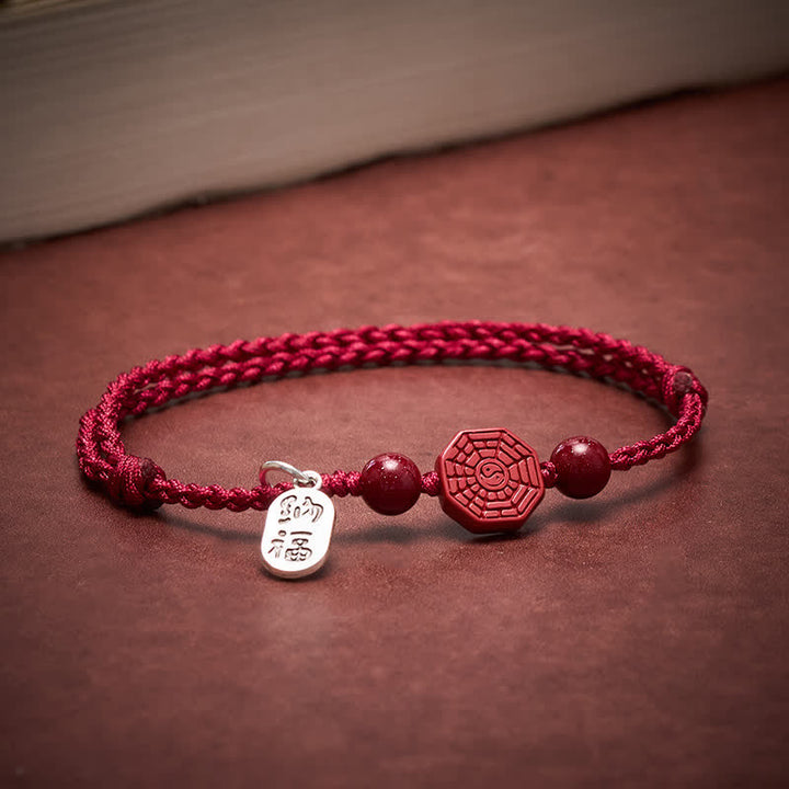 Buddha Stones 八卦赤紐ハーモニーブレスレット - image 3