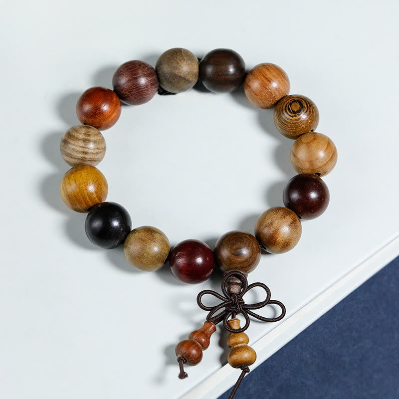 Buddha Stones108 ビーズ ウェンジウッドマーラー数珠祝福 瞑想ブレスレット - image 11