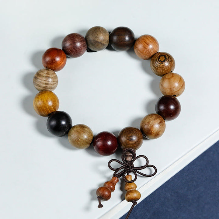 Buddha Stones108 ビーズ ウェンジウッドマーラー数珠祝福 瞑想ブレスレット - image 11
