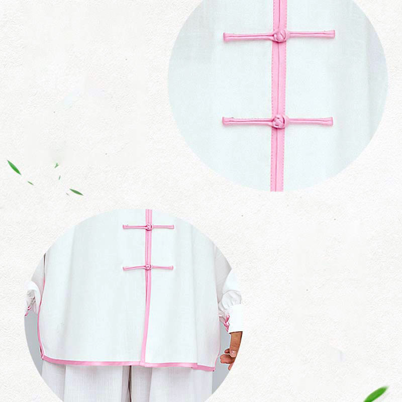 Buddha Stones瞑想禅祈りスピリチュアル太極拳気功練習ユニセックス刺繍服セット - image 13