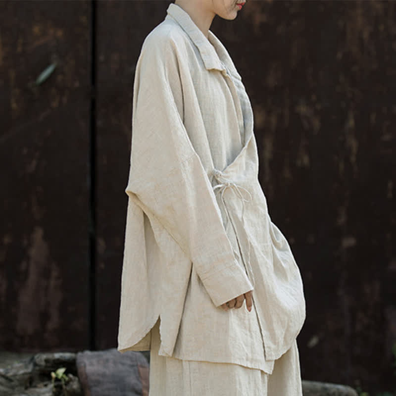 Buddha Stones瞑想ラミーコットン衣類 - image 7