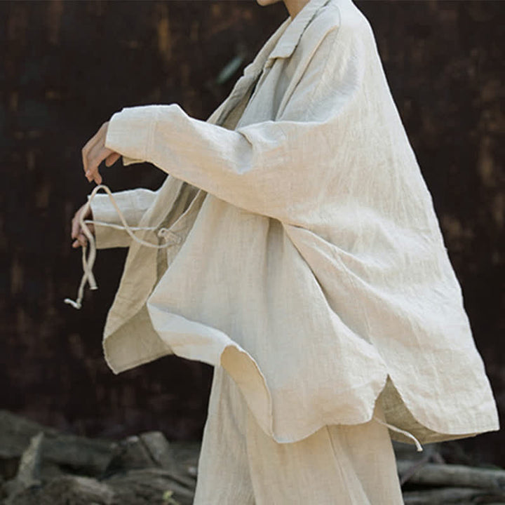 Buddha Stones瞑想ラミーコットン衣類 - image 3