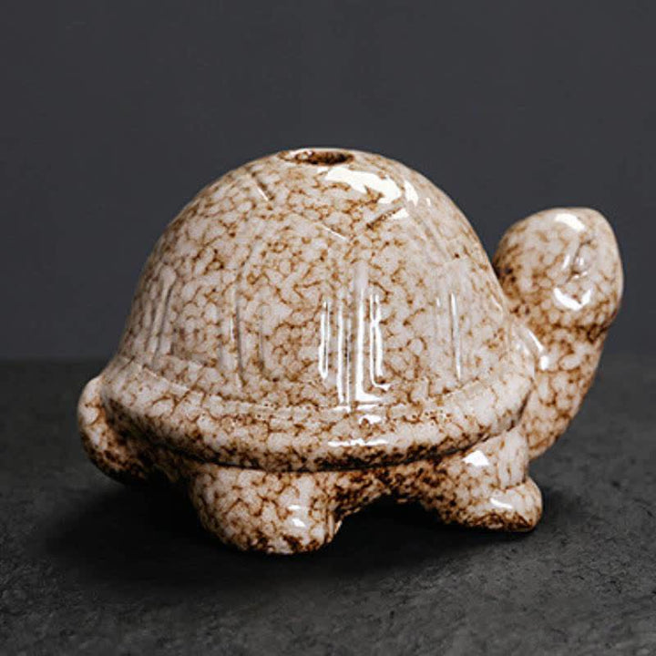 Buddha Stones 陶器製の亀型香炉 - image 10