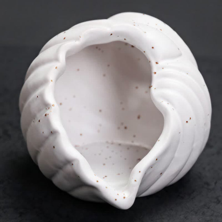 Buddha Stones 陶器製シャンカ浄化用巻貝香炉 - image 9