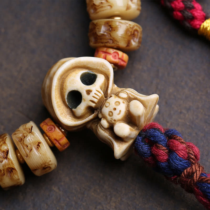 Buddha Stones チベットの骨ビーズ　屍の王の森の守護ブレスレット - image 1