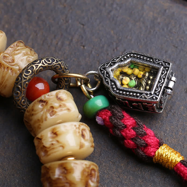 Buddha Stones チベットの骨ビーズ　屍の王の森の守護ブレスレット - image 2
