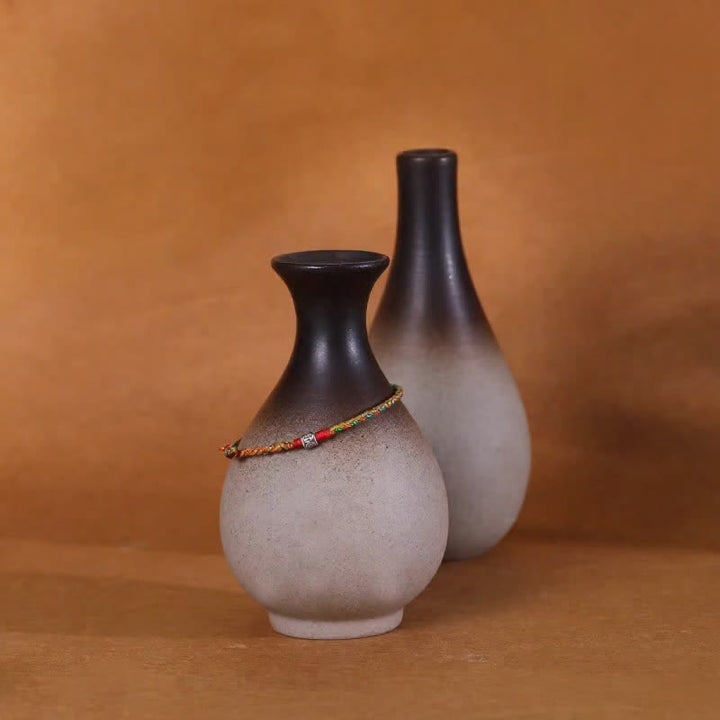 Buddha Stones 925スターリングシルバー製、手織りマルチカラー赤紐のフェイスブレスレット - image 3