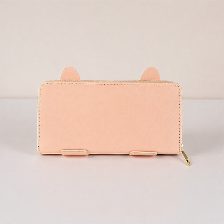 Buddha Stones PUレザー製 スウィートキティ ロングジップアラウンド財布 - image 6