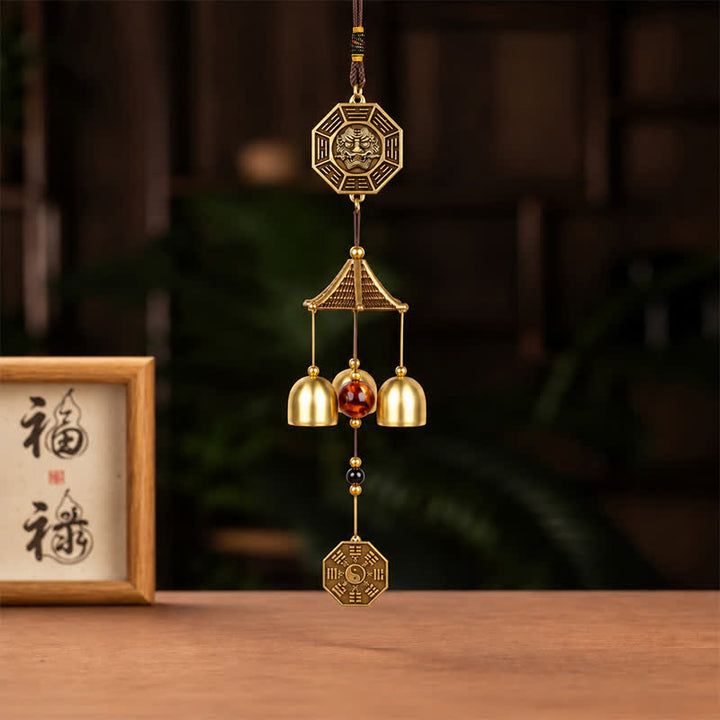 Buddha Stones 貔貅八卦瓢箪貨幣富の鐘とチャイム - image 13