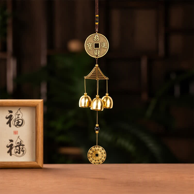Buddha Stones 貔貅八卦瓢箪貨幣富の鐘とチャイム - image 26