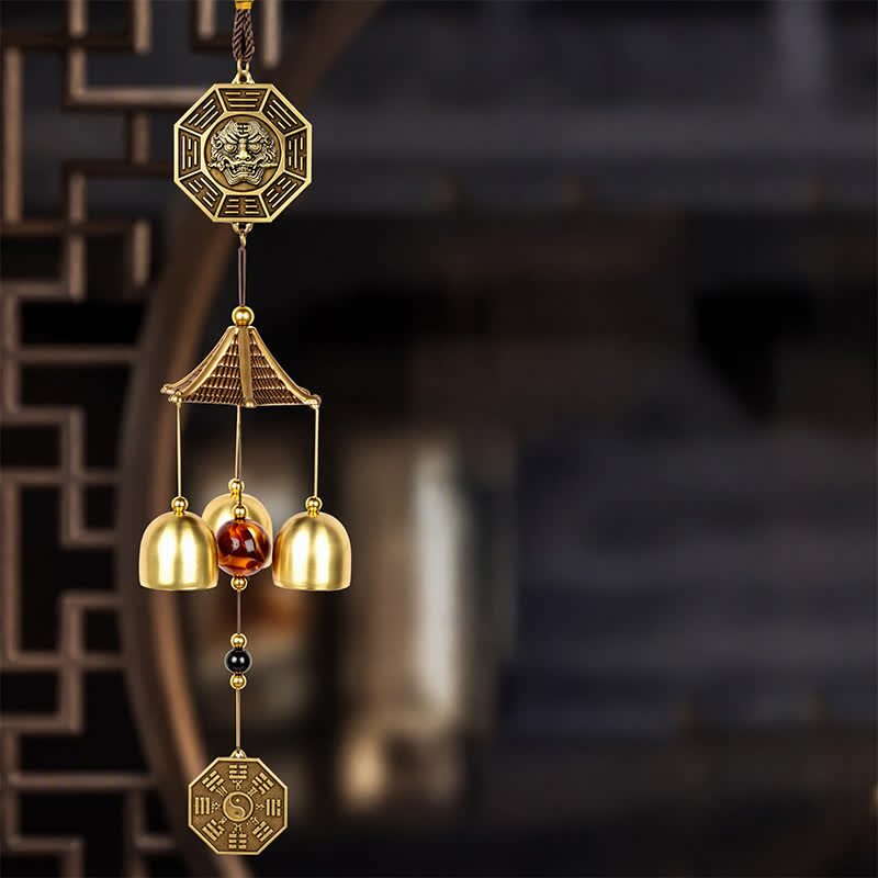 Buddha Stones 貔貅八卦瓢箪貨幣富の鐘とチャイム - image 11