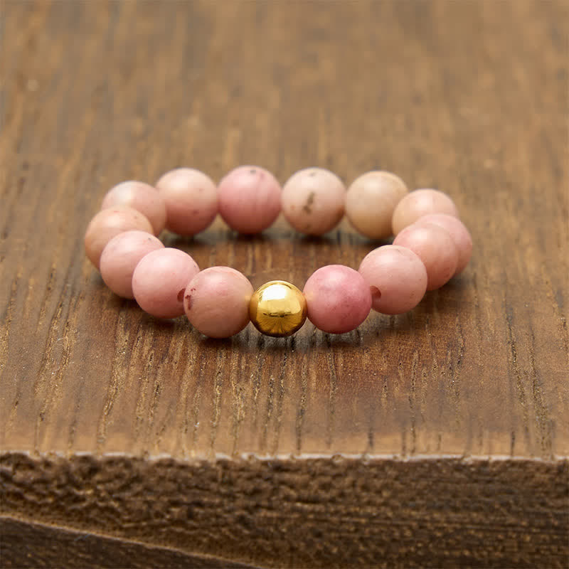 Buddha Stones ロードナイト・ミアノ・リアルグリーンアゲートヒーリングリング3個セット - image 1