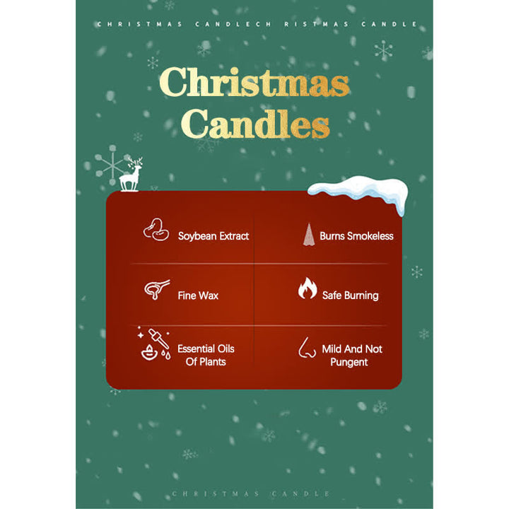 クリスマスツリーの香りのソイワックスキャンドル 家族や友人へのギフト - image 37