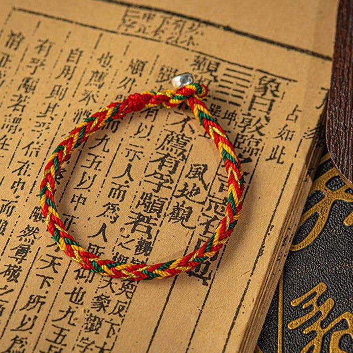 Buddha Stones「幸運と成就を祈ります」幸運のマルチカラーブレスレット - image 7