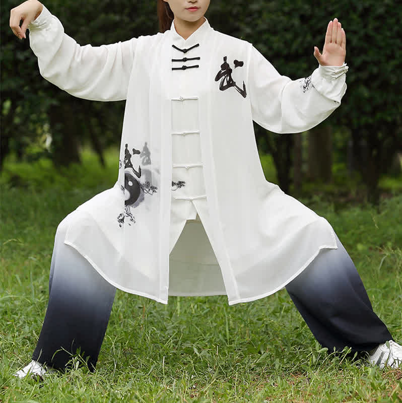 Buddha Stones3個 陰陽樹 太極拳 スピリチュアル 禅 練習 瞑想 祈り ユニフォーム ユニセックス 服セット